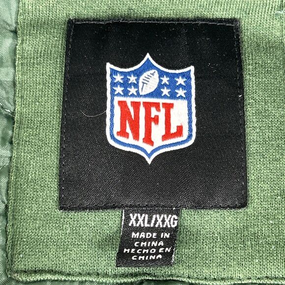 GREEN BAY PACKERS Vtg 1997 Letterman Varsity  Jacket Size XXL Super Bowl XXXI - Picture 15 of 16